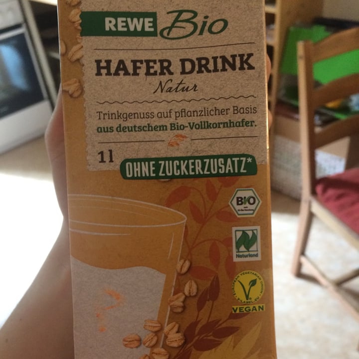 review photo of Rewe Bio Hafer Drink Natur shared by @shaybo on 19 May 2020 - review