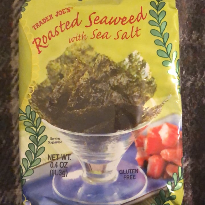 review photo of Trader Joe's Roasted Seaweed Snack shared by @ccouron on 13 Feb 2021 - review