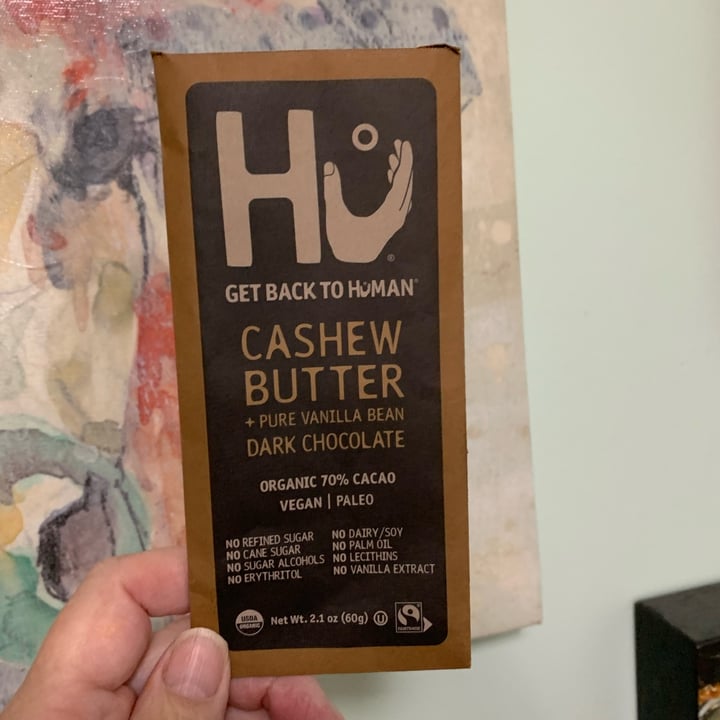 photo of Hu Kitchen Cashew Butter + Vanilla Bean shared by @onehungryvegan on  13 Apr 2022 - review