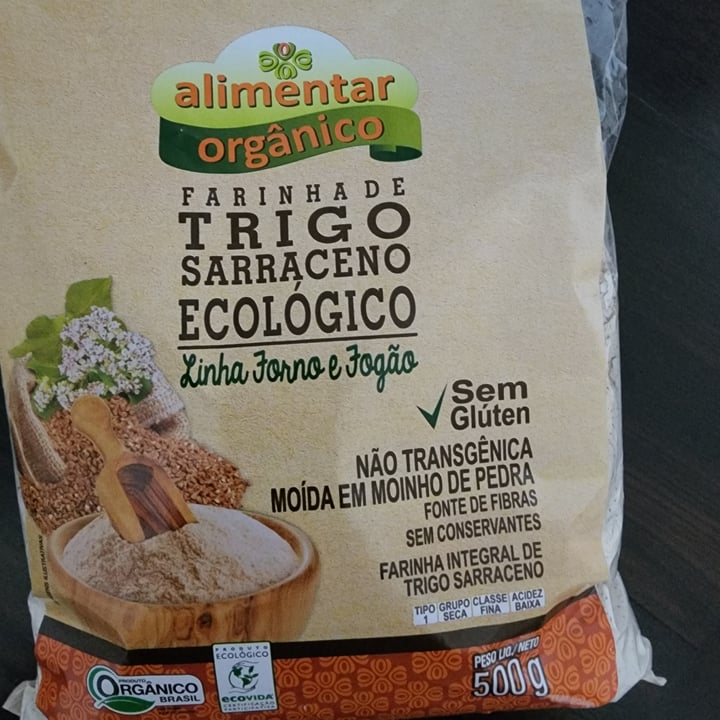 photo of Alimentar orgânico Farinha de trigo sarraceno shared by @federal on  11 Aug 2022 - review