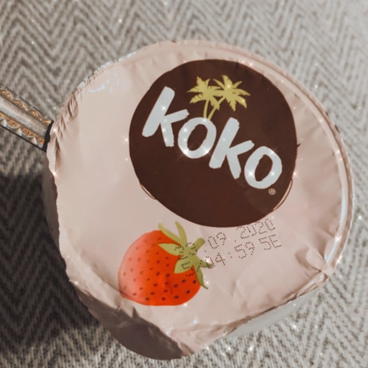photo of Koko Dairy Free Koko Strawberry Yogurt Alternative shared by @marilenasoulozeki on  25 Sep 2020 - review