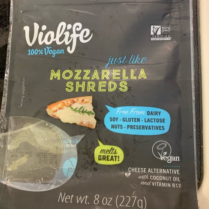 photo of Violife Mozzarella Shreds shared by @alogodim on  27 Jun 2022 - review