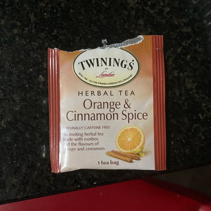 photo of Twinings Orange and Cinnamon Spice shared by @vivianstry on  08 Feb 2021 - review