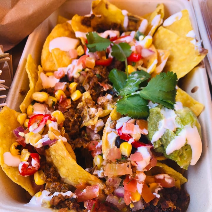 photo of Veggie Grill Southwestern Nachos shared by @moustachedvegan on  26 Feb 2021 - review