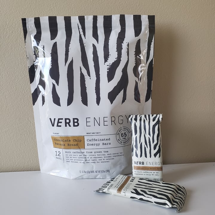 photo of Verb Energy Chocolate Chip Banana Bread shared by @embraceeachdayna on  08 Oct 2021 - review