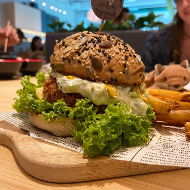 Photo of the dish “Runaway Chickenburg”