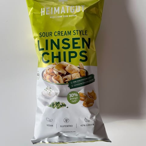 Heimatgut Linsen chips sour cream Reviews
