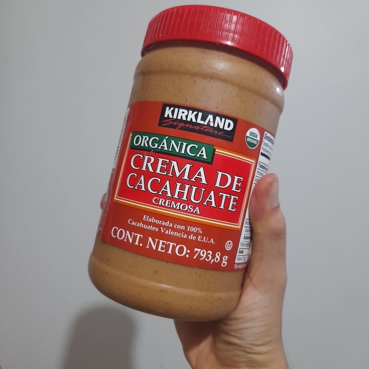 photo of Kirkland Signature Crema de cacahuete cremosa organica shared by @jossiemdzz on  12 Oct 2021 - review