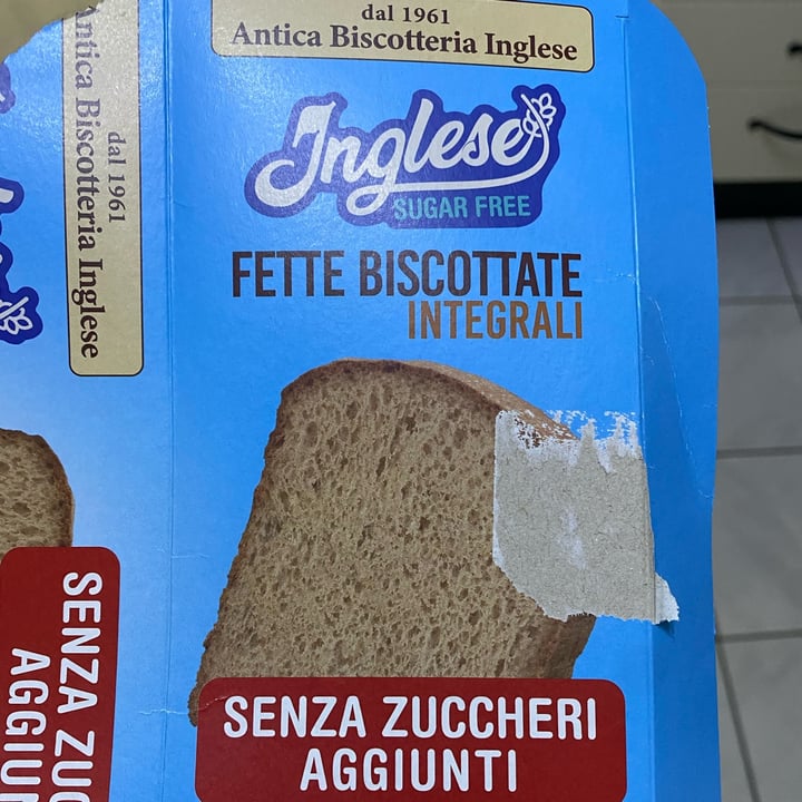 photo of Inglese Gluten Free Fette biscottate shared by @fedinafer88 on  06 Sep 2022 - review