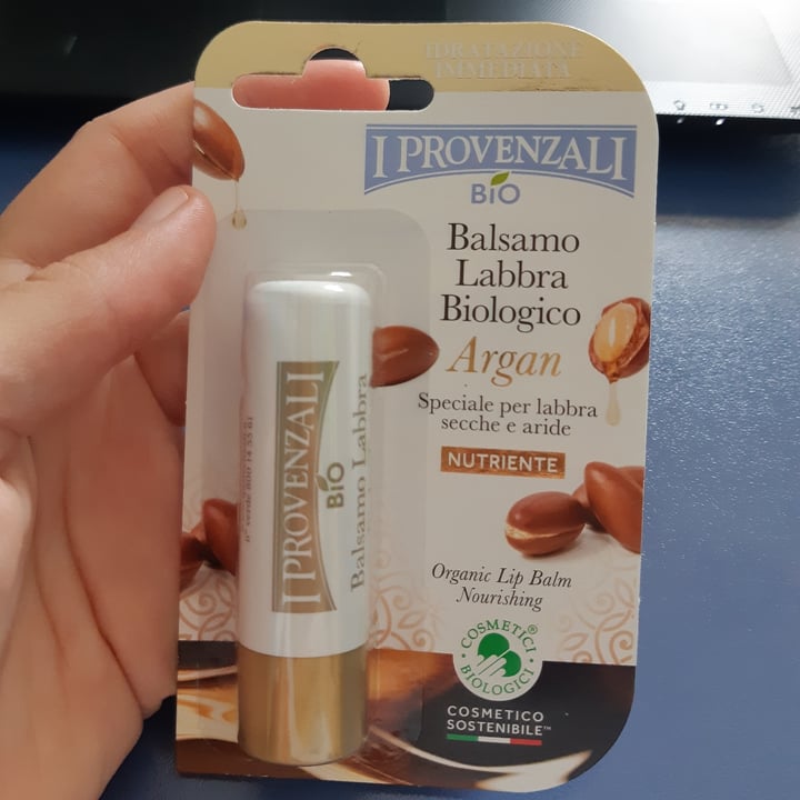 photo of I Provenzali Balsamo labbra biologico Argan shared by @elenadb on  07 May 2021 - review