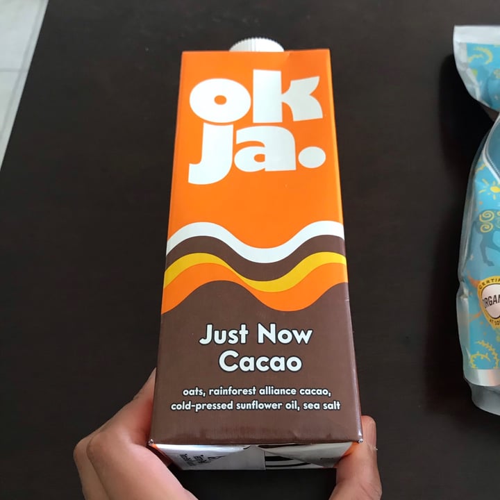 photo of okja Just Now Cacao shared by @plantpoweredpayalla on  15 Feb 2021 - review