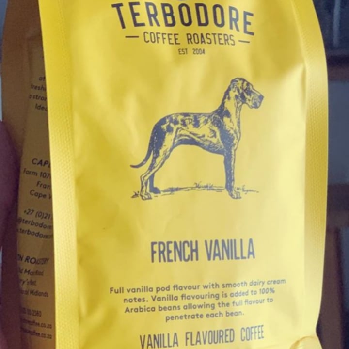 photo of Terbodore Vanilla coffee shared by @junkfoodvegans on  25 Aug 2020 - review
