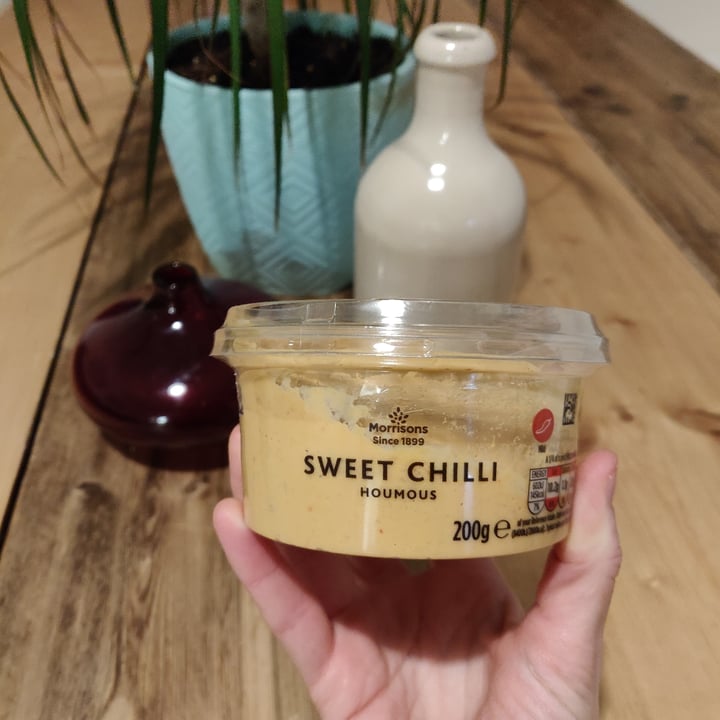 photo of Morrisons Sweet chilli houmous shared by @inowa on  13 Feb 2021 - review