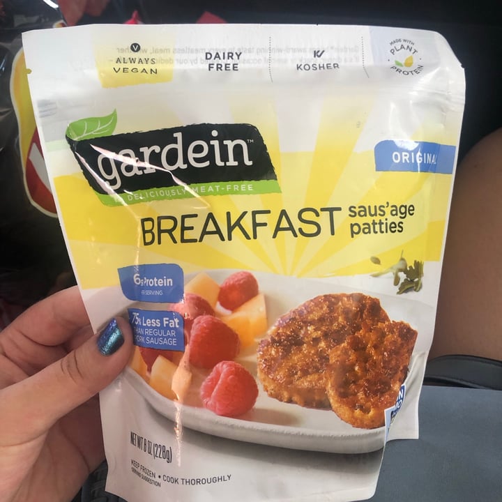photo of Gardein Breakfast Saus’age Patties Original shared by @taylor56 on  17 Sep 2021 - review