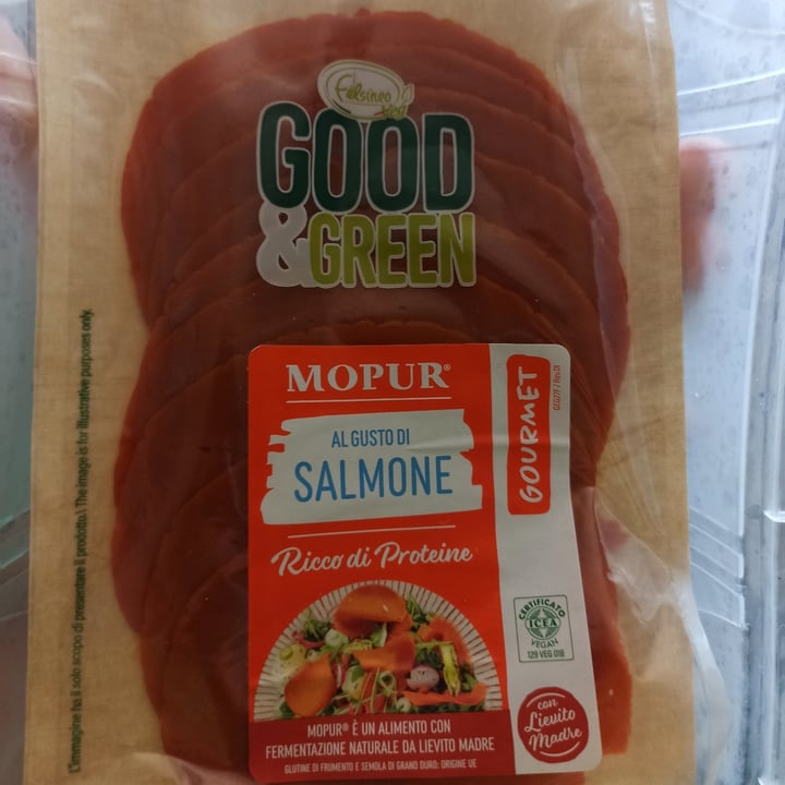 photo of Good & Green Mopur Al Gusto Di Salmone shared by @lisbeth-ita on  06 Jul 2022 - review