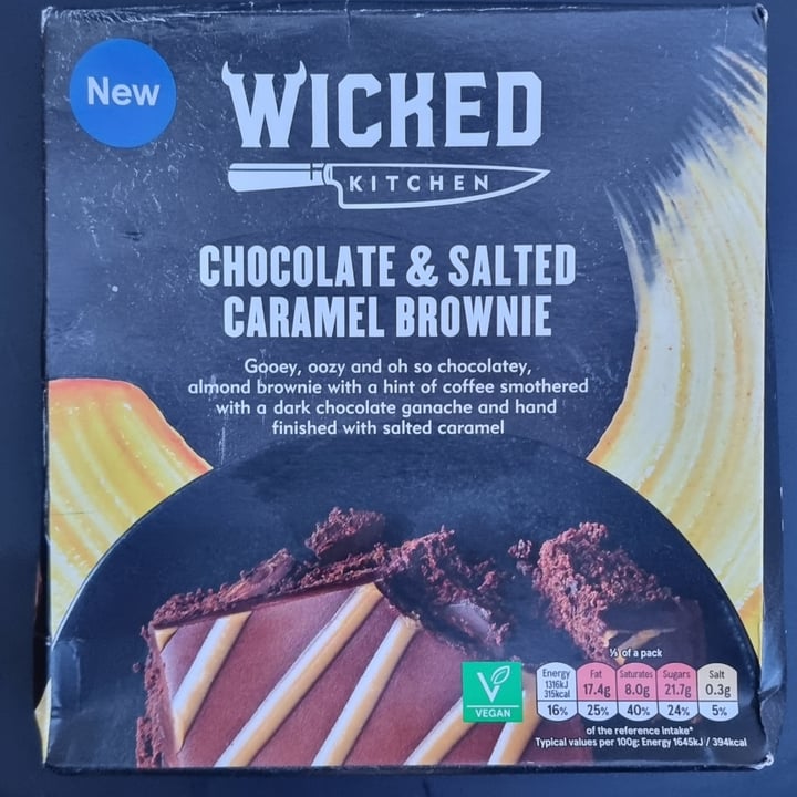 photo of Wicked Chocolate and Salted Caramel Brownie shared by @jackthecat on  21 Mar 2022 - review