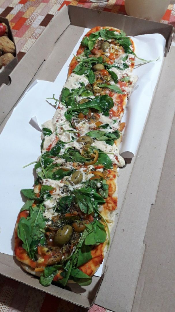 photo of Varvarco - Picadas en Pan de Campo Pizza Vegana shared by @viktoria09 on  11 Feb 2020 - review