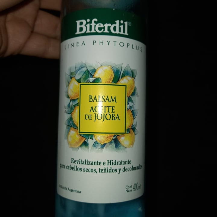 photo of Biferdil balsamo aceite de jojoba shared by @yanivegan04 on  16 Jun 2022 - review