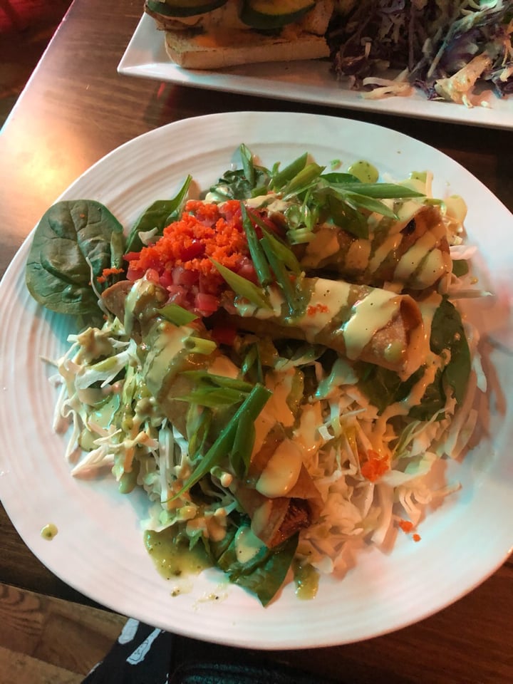 review photo of No Bones Beach Club Jackfruit Flautas shared by @harri on 22 Aug 2019 - review