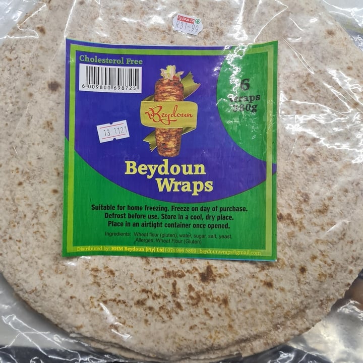 photo of Beydoun Wraps shared by @brettie on  28 Oct 2021 - review