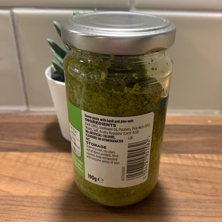 photo of ASDA Free From Green Pesto shared by @tattooedtilly95 on  25 Jan 2021 - review