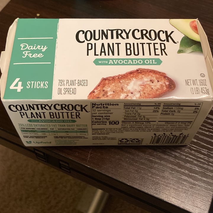 photo of CountryCrock Plant Butter with Olive Oil shared by @mcfrench on  25 Feb 2022 - review