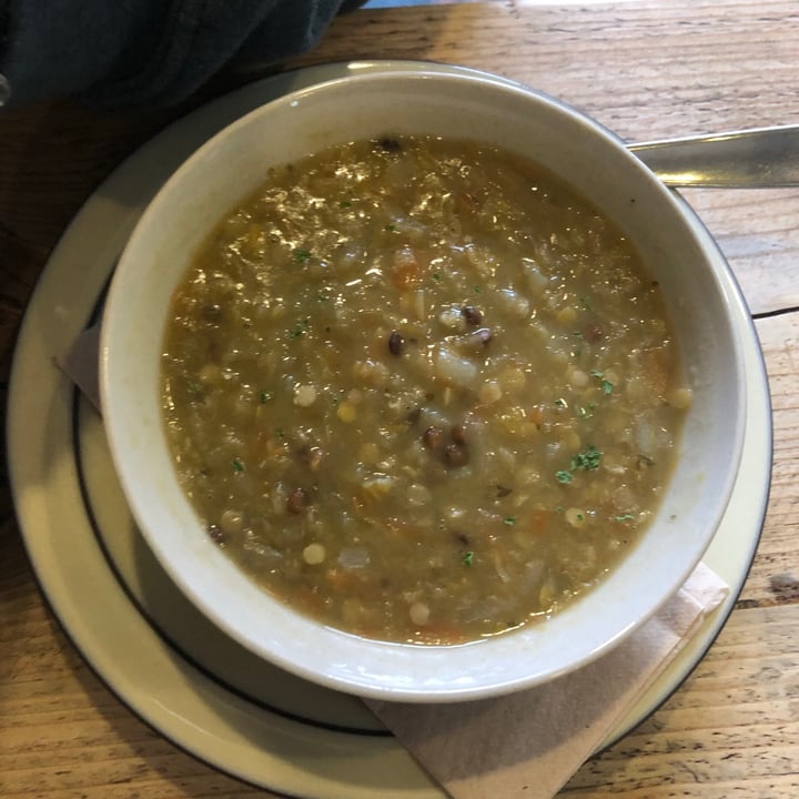 photo of The Glasvegan Lentil soup shared by @thekuceisloose on  03 May 2021 - review