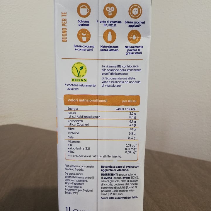 photo of Alpro Alpro barista avena shared by @unazampaperlaspagna on  31 May 2022 - review