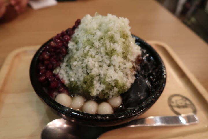 review photo of ICE+Garden Red bean and matcha shaved ice shared by @daphling on 16 Jun 2019 - review