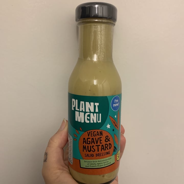 photo of Plant Menu Vegan agave and mustard salad dressing shared by @marruiz on  12 Feb 2021 - review