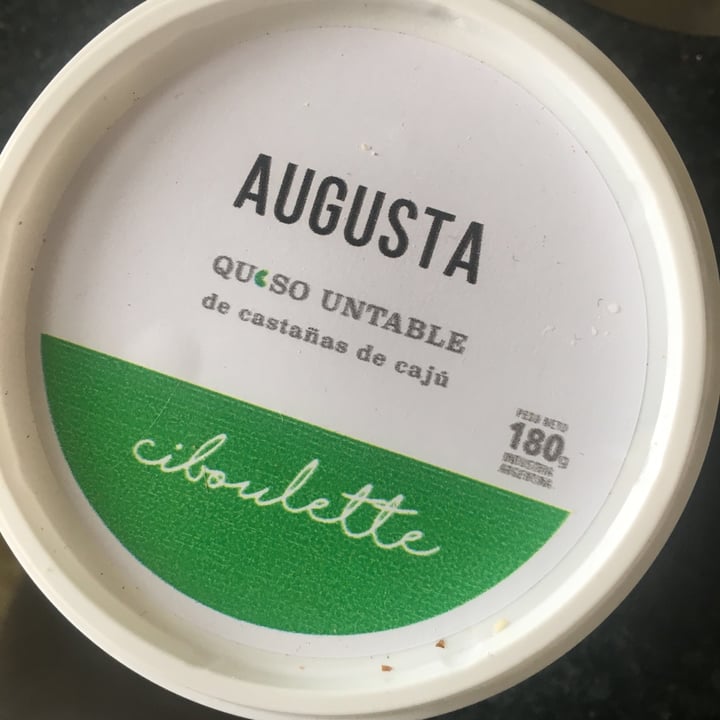 review photo of Augusta Queso Untable de Castañas de Cajú Ciboulette shared by @astormel on 03 Sep 2020 - review