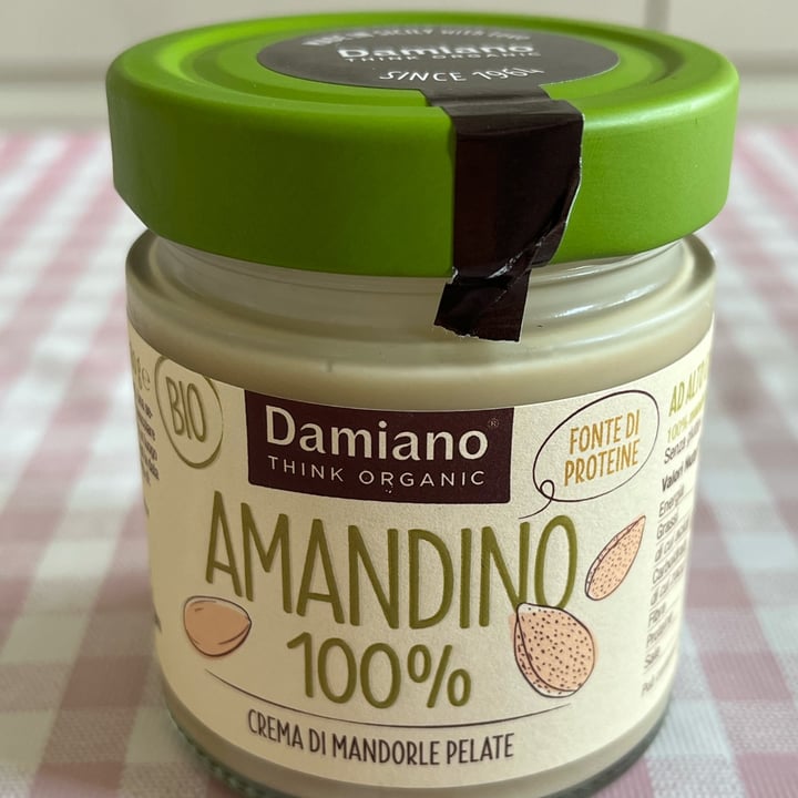 photo of Damiano Think Organic Crema Di Mandorle Pelate Bio Amandino shared by @fabiana84 on  19 Sep 2022 - review