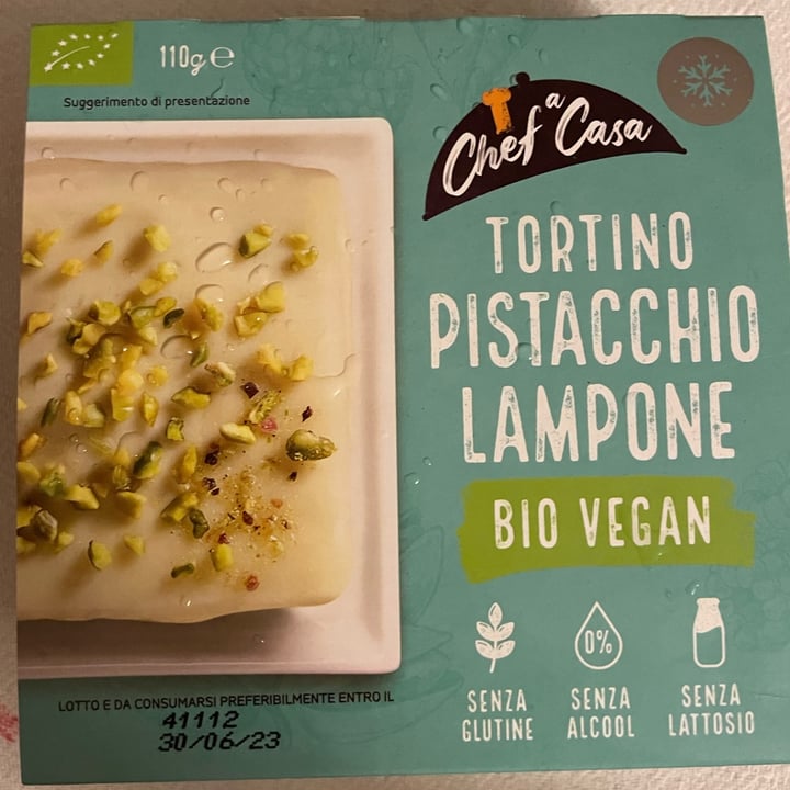 review photo of Chef a casa tortino pistacchio lampone shared by @maui on 05 Sep 2022 - review