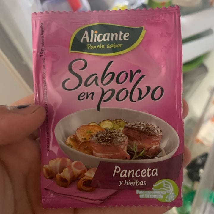 review photo of Alicante Sabor en Polvo Panceta y Hierbas shared by @ilubobro on 21 Oct 2020 - review