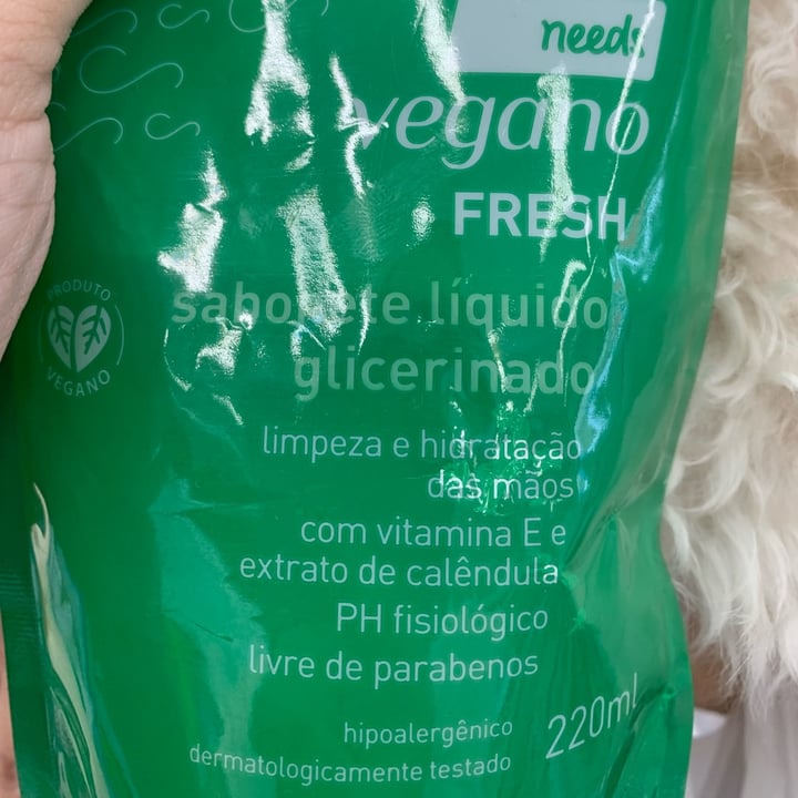 photo of Vegan by Needs Refil sabonete fresh shared by @thaisaveloso on  02 May 2022 - review