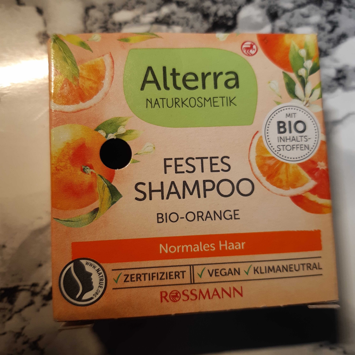 Avis sur Festes Shampoo Bio-Orange par Alterra | abillion