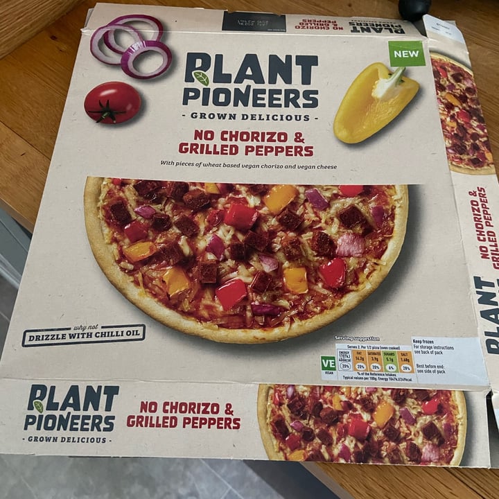 photo of Plant Pioneers No Chorizo & Grilled Peppers Pizza shared by @hypnicol on  29 May 2022 - review