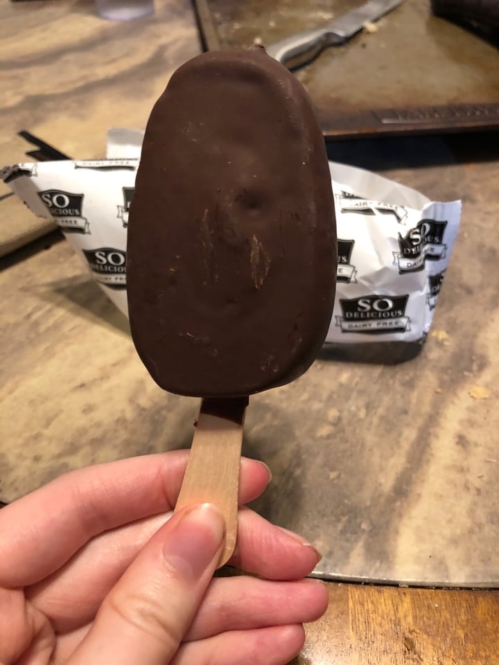 photo of So Delicious Dairy Free Dipped Salted Caramel Cashewmilk Ice Cream Bars shared by @elizabeth on  03 Feb 2020 - review