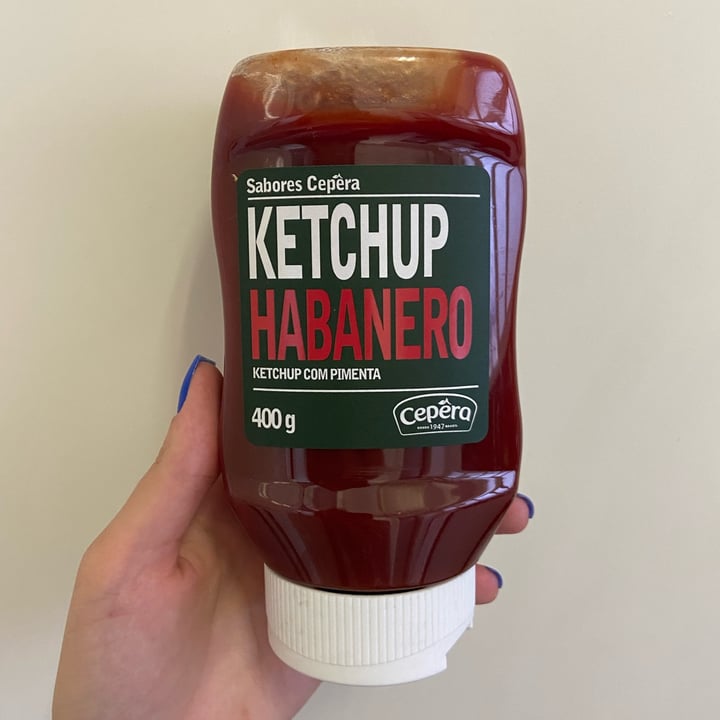 photo of Cepera Ketchup Habanero shared by @vegcomma on  26 Apr 2022 - review