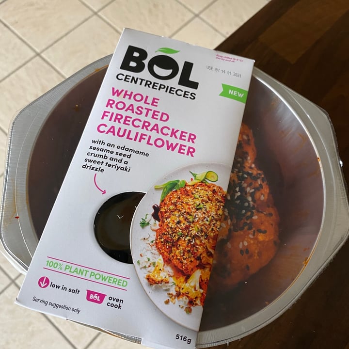 photo of BOL Whole Roasted Firecracker Cauliflower shared by @emmysea on  15 Jan 2021 - review