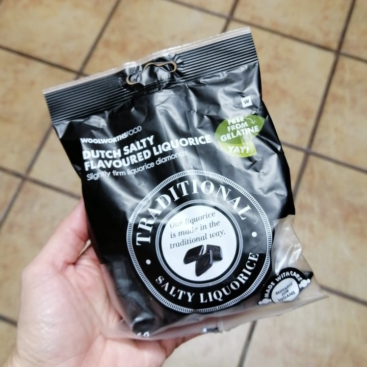 photo of Woolworths Food Dutch Salty Flavoured Liquorice shared by @callancook on  19 May 2020 - review