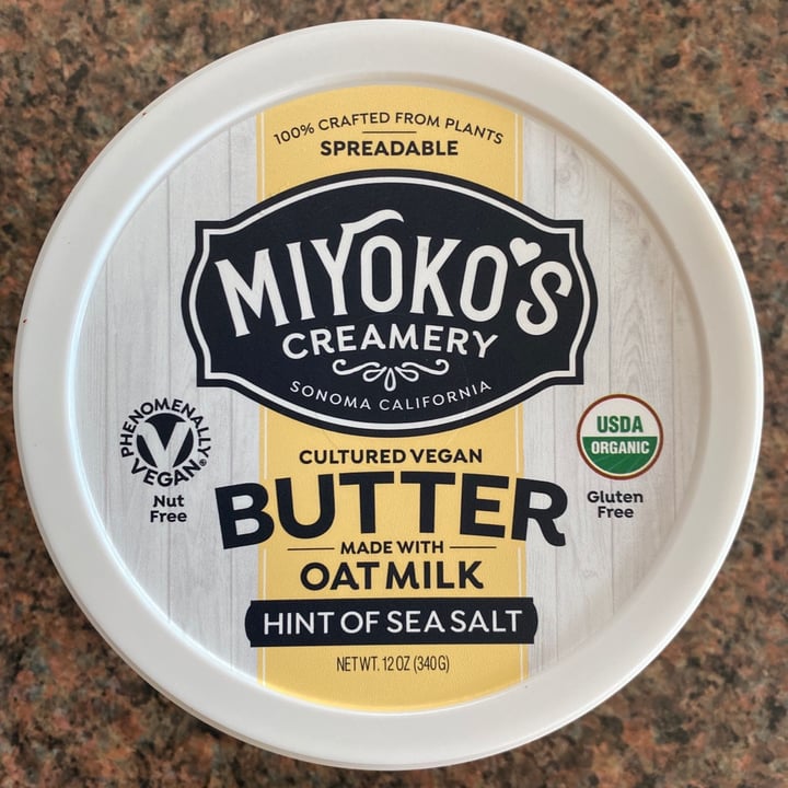 review photo of Miyoko's Creamery Cultured Vegan Butter Made With Oat Milk Hint of Sea Salt shared by @hax on 14 Jun 2020 - review