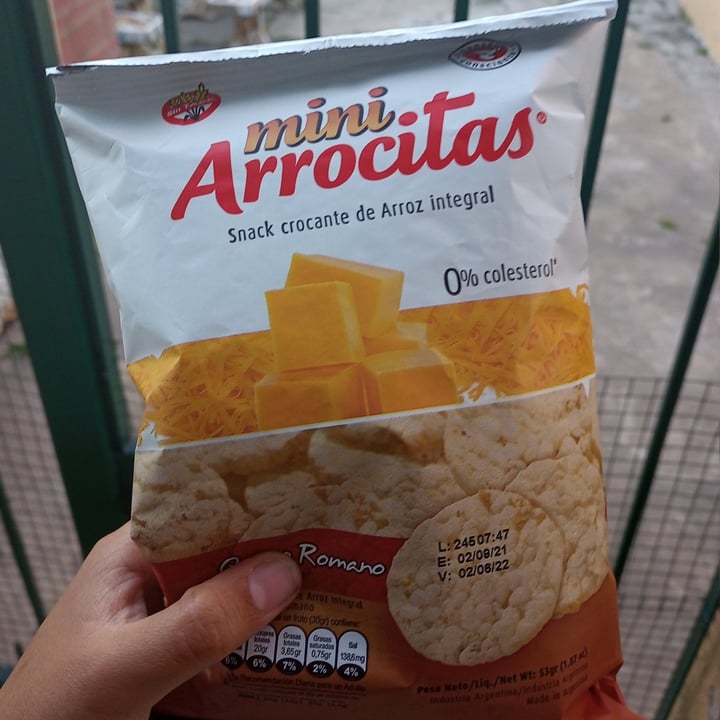 photo of Arrocitas Mini Arrocitas De Queso Romano shared by @emilia13 on  09 Dec 2021 - review