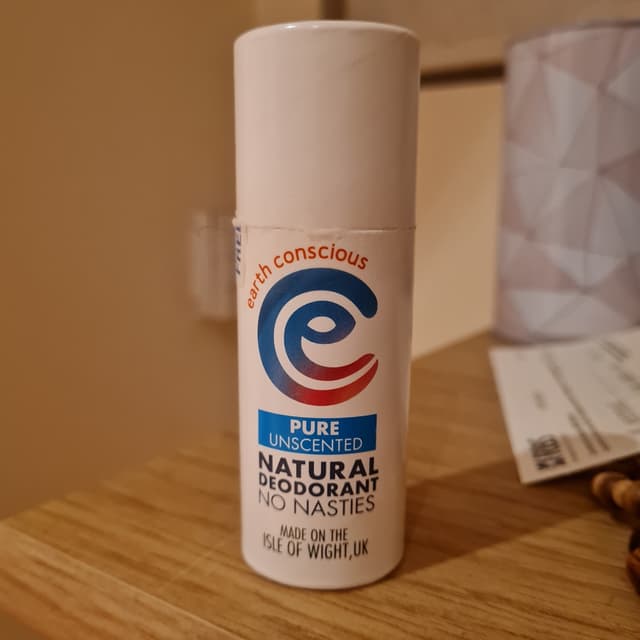Unscented Natural Deodorant from Earth conscious - Vegan Product ...