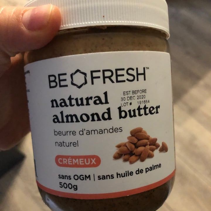 photo of Be Fresh Almond butter shared by @sarahmckinnon on  29 Oct 2020 - review