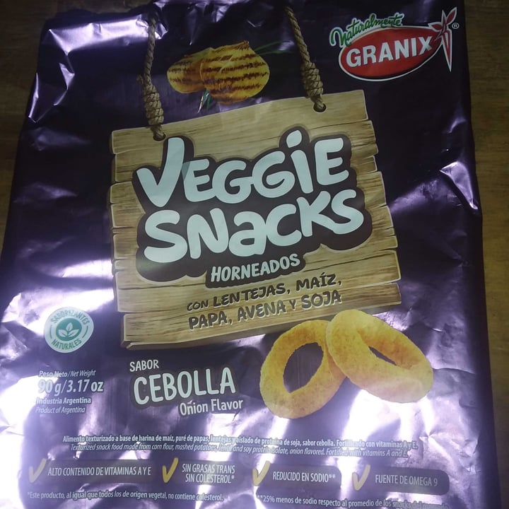 photo of Granix Veggie Snacks Sabor Cebolla shared by @brillanoctiluca on  21 Jan 2022 - review