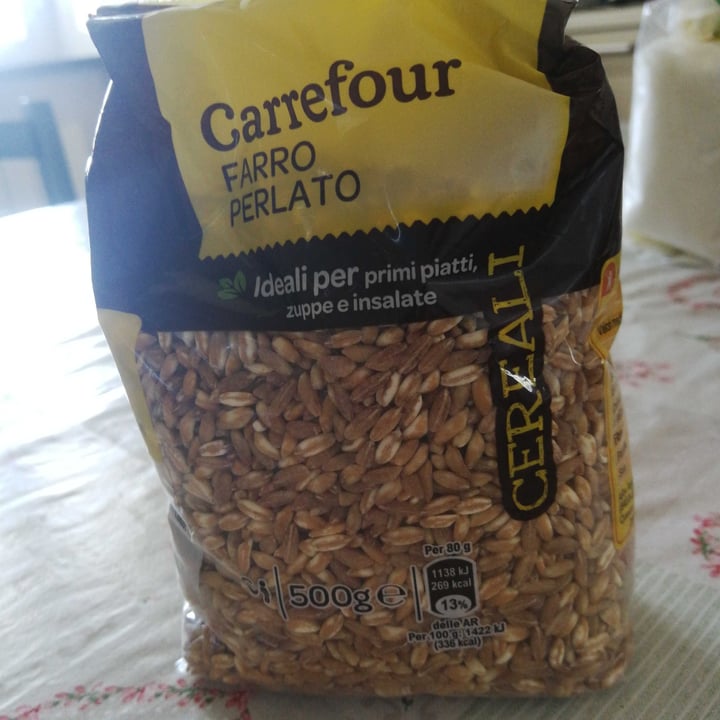 photo of Carrefour farro perlato shared by @elena on  24 Apr 2021 - review
