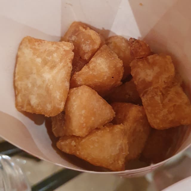 Foto do prato “Fried Yuca”