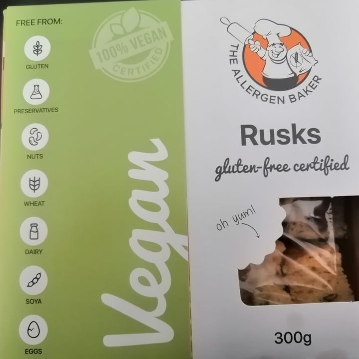 photo of The Allergen Baker Gluten free Rusks shared by @fiona01 on  17 Jan 2021 - review