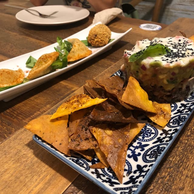 Photo of the dish “Nachos veganos”